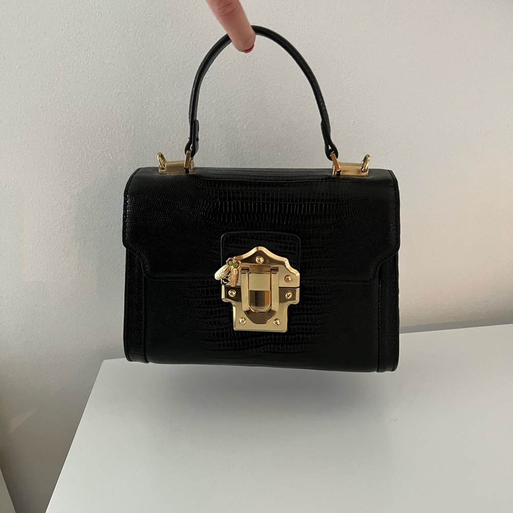 Faux leather bag